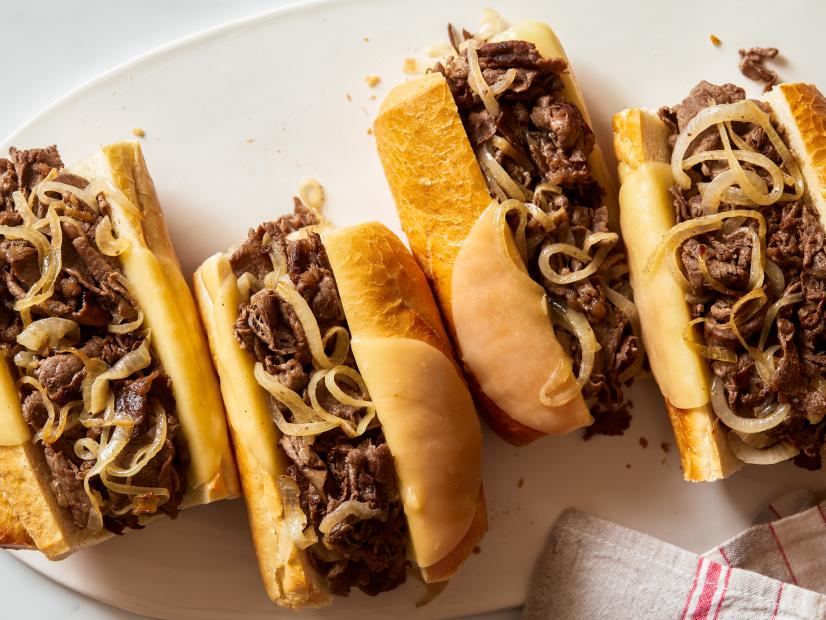 Philly Steak Sandwiches Recipe | Rachael Ray | Food Network