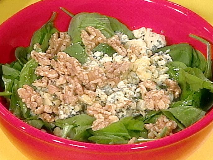 Blue Cheese and Walnut Salad with Maple Dressing Recipe Rachael Ray