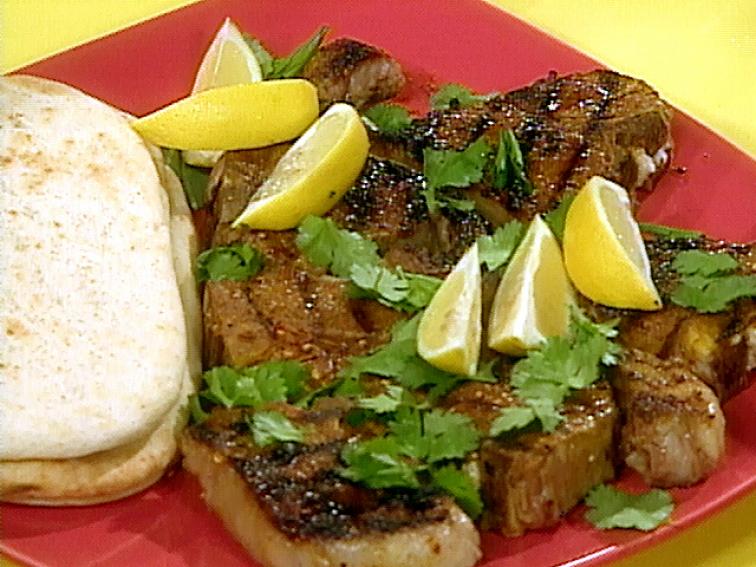 Moroccan Rub Lamb Chops Recipe Rachael Ray Food Network