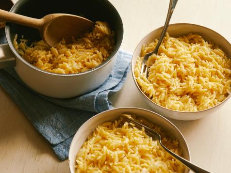 Cheesy Orzo