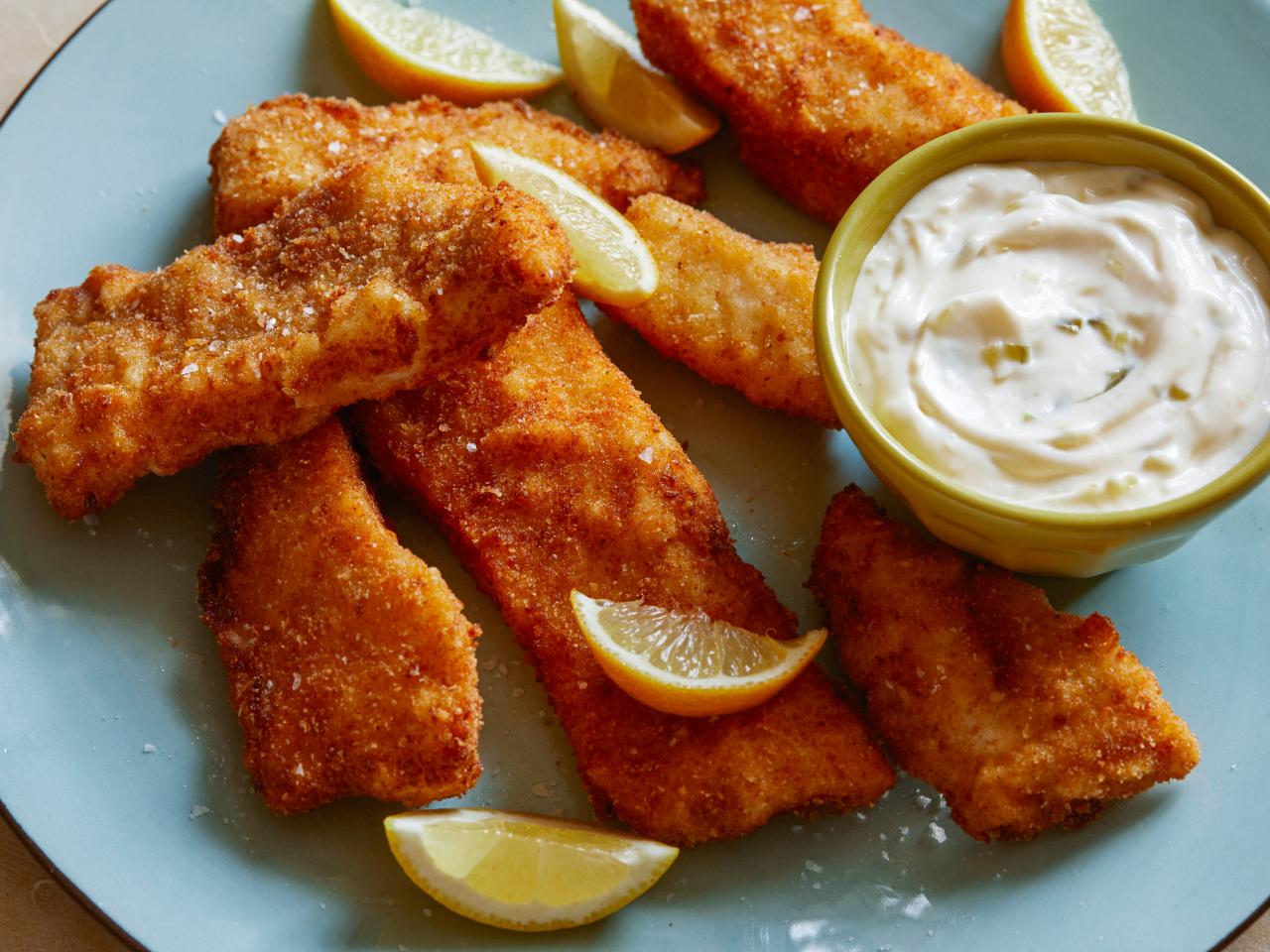 Rachel Ray's Fish Fry recipe. 