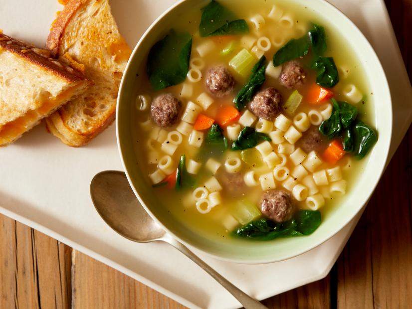 Mini Meatball Soup Recipe Rachael Ray Food Network