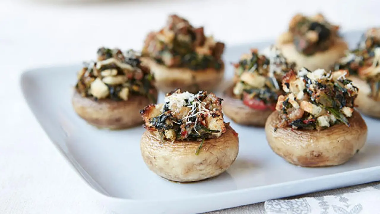 Sausage Stuffed Mushrooms Recipe | Rachael Ray | Food Network