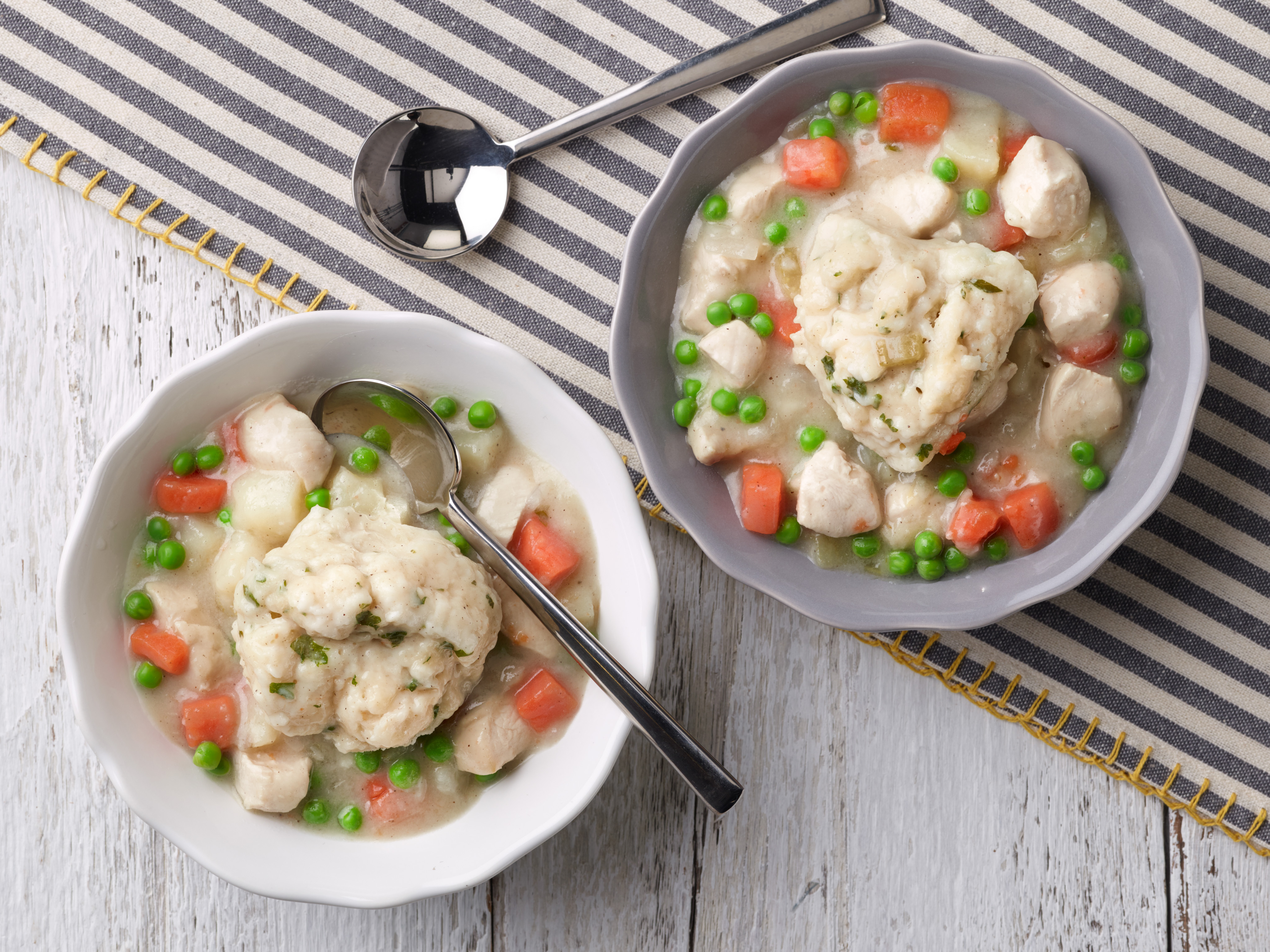 healthy chicken and dumplings