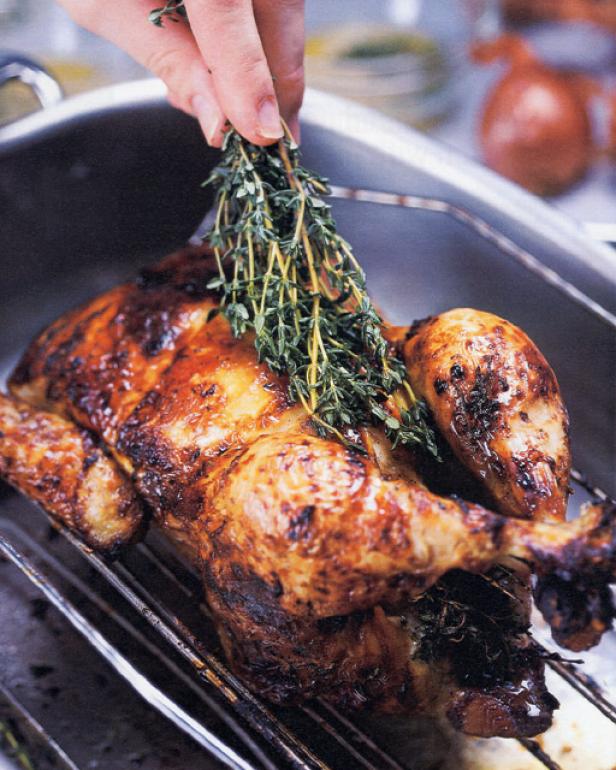 Provencal Roasted Chicken with Honey and Thyme image
