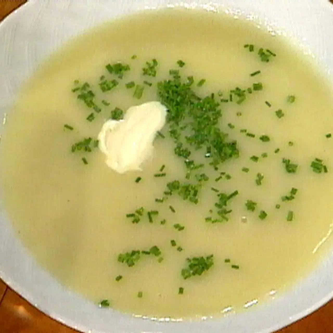 Cream of Leek and Potato Soup-image