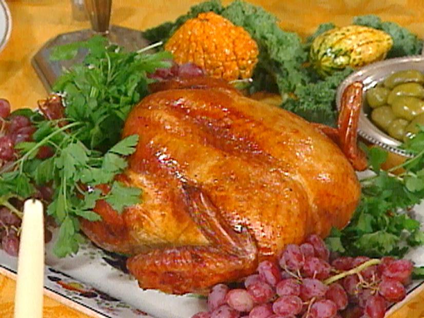 Brined and Roasted Turkey Recipe | Food Network