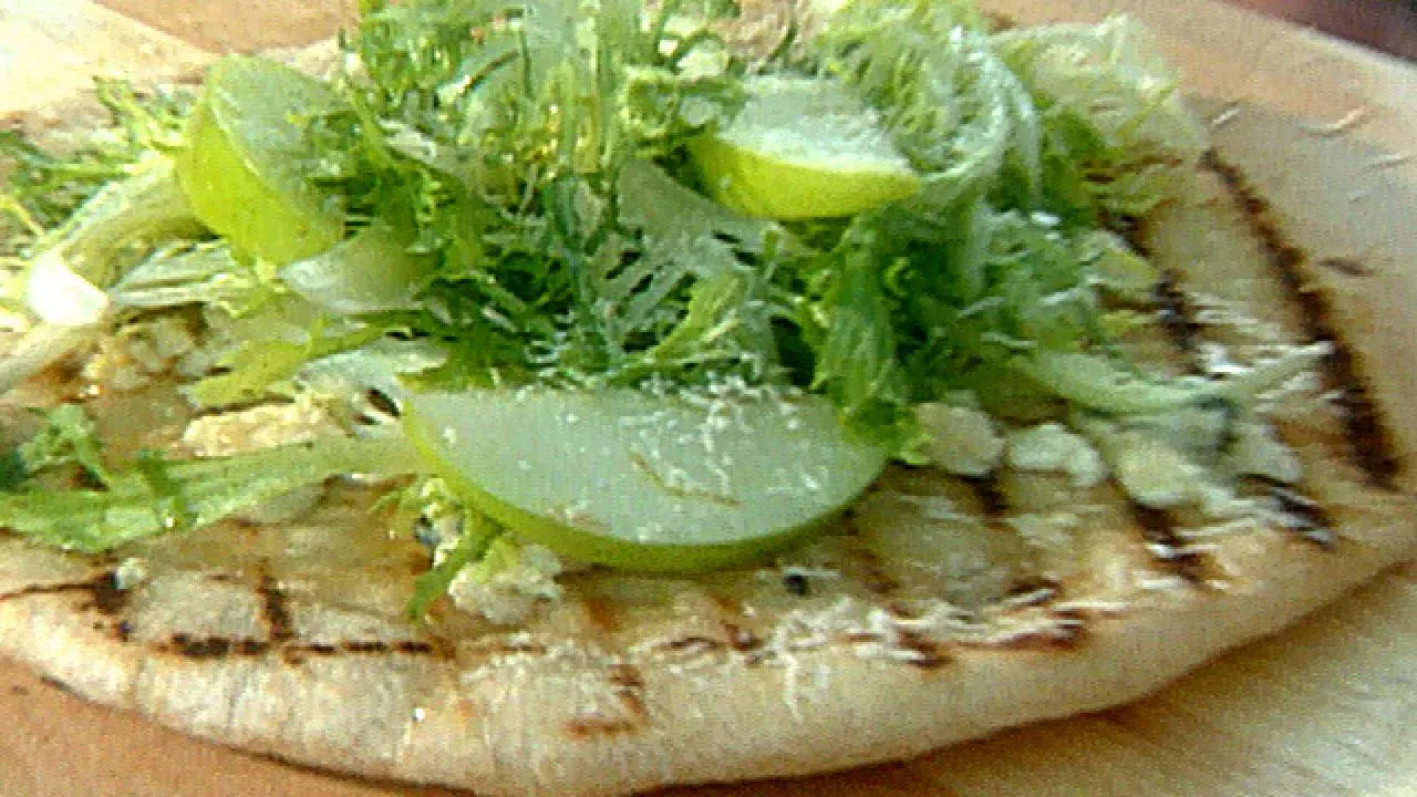 Piadini with Apples, Honey, and Blue Cheese Recipe | Michael