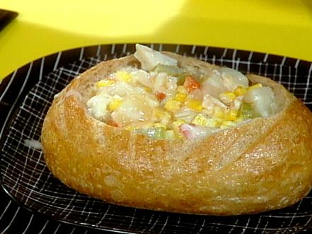 Corn and Crab Chowder Recipe | Rachael Ray | Food Network