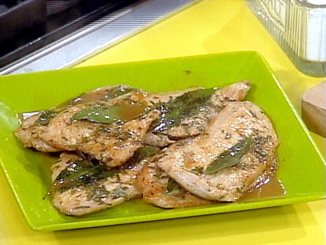 Turkey Cutlets with Fried Ravioli