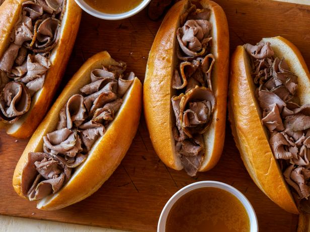 Rachel Ray's French Dip Sandwiches