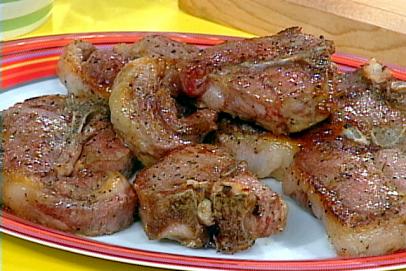 Broiled Lamb Chops with Braised Root Vegetables and Colcannon - Creamy Kale and Potatoes