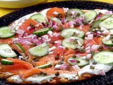 This makes a wonderful 10 minutes or less party offering or appetizer, as well as a light entree on summer nights. Complement it with a simple mixed green salad for supper.