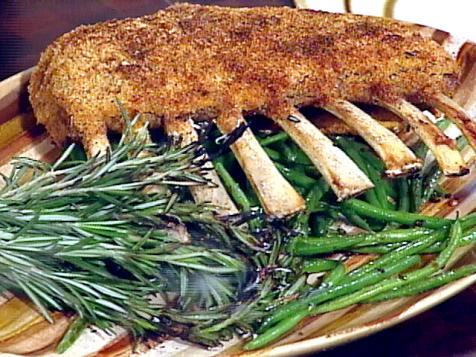 Mustard Crusted Rack of Lamb