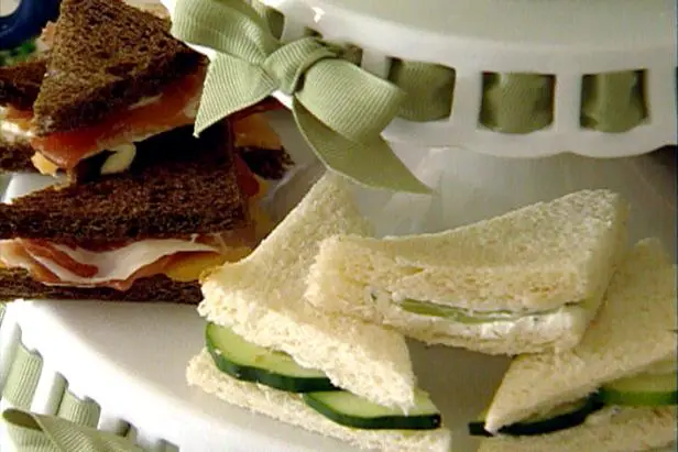 Tea Sandwiches Recipe | Sandra Lee | Food Network