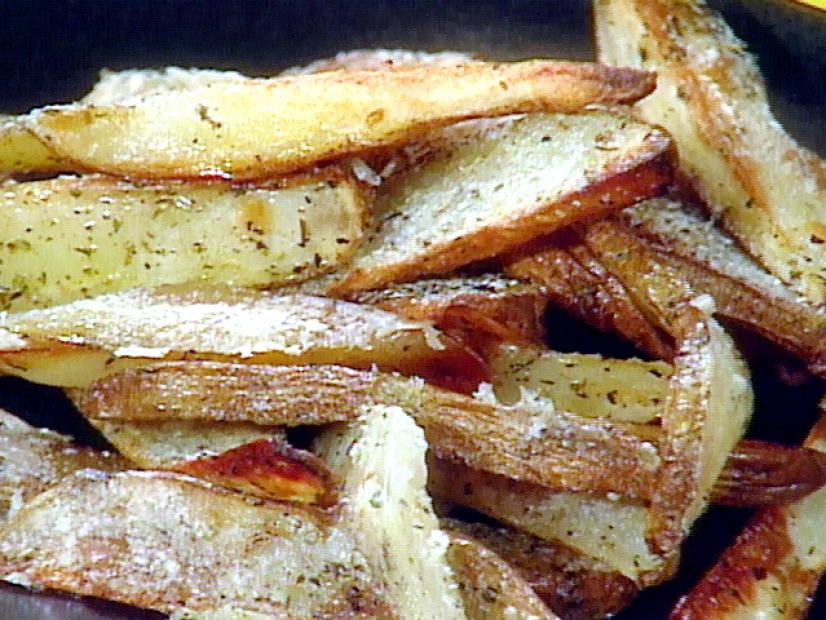 Herb and Cheese Oven Fries Recipe Rachael Ray Food Network