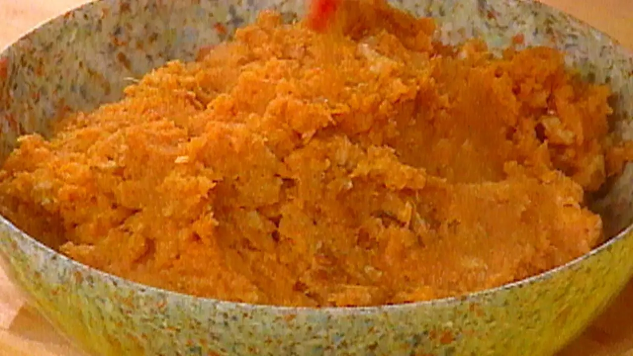 Bourbon Pecan Sweet Potatoes