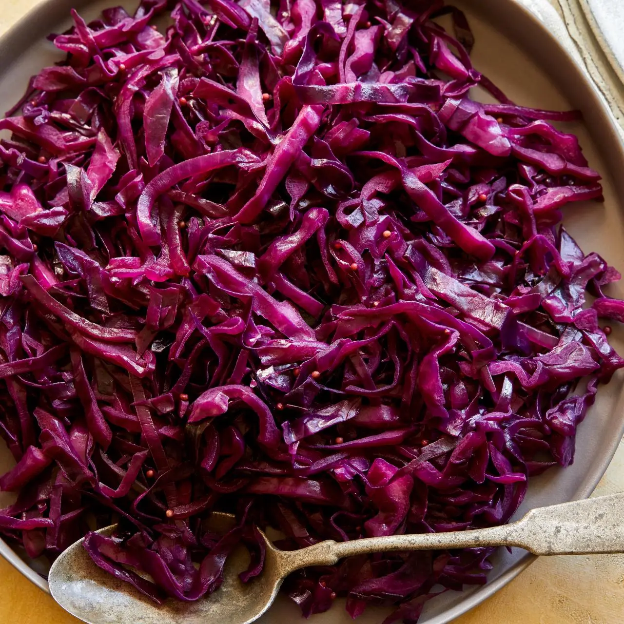 Pred Cabbage Boiled Red Cabbage Braised Red Cabbage