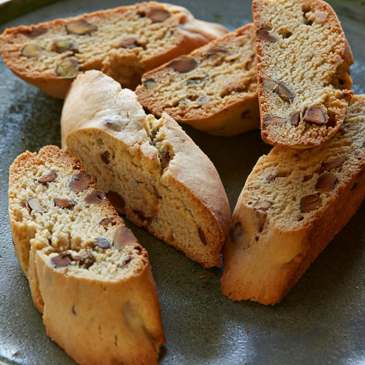 Fig and Pistachio Biscotti - Proud Italian Cook