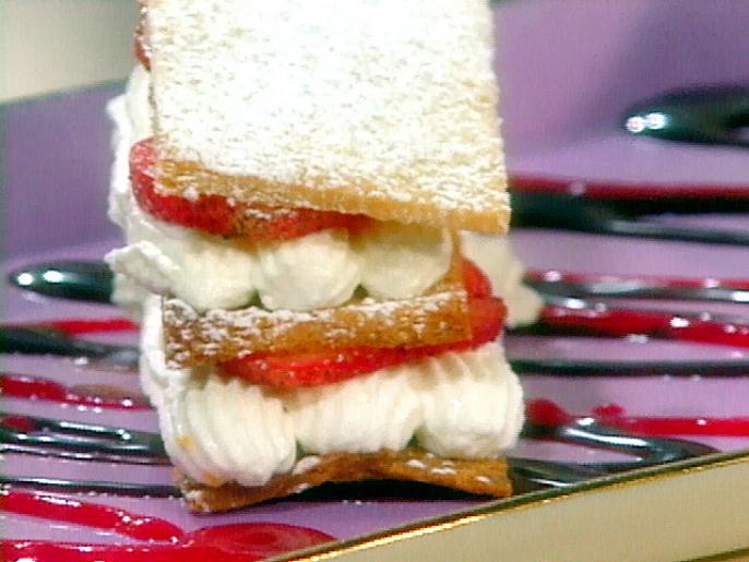 Fresh Fruit Napoleons with Whipped Cream Recipe Food Network