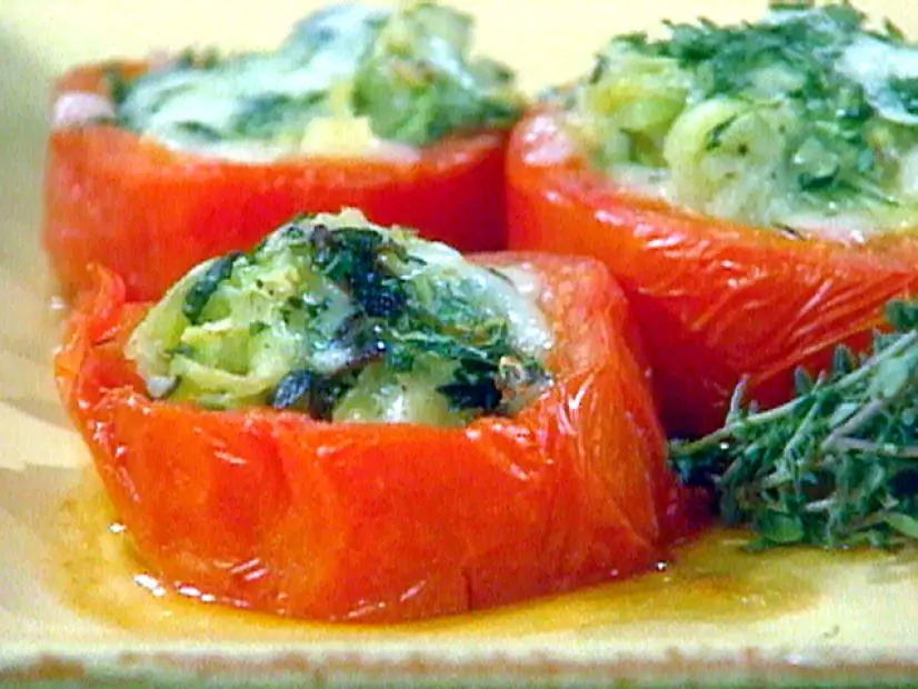 Zucchini Stuffed Tomatoes Recipe | Food Network