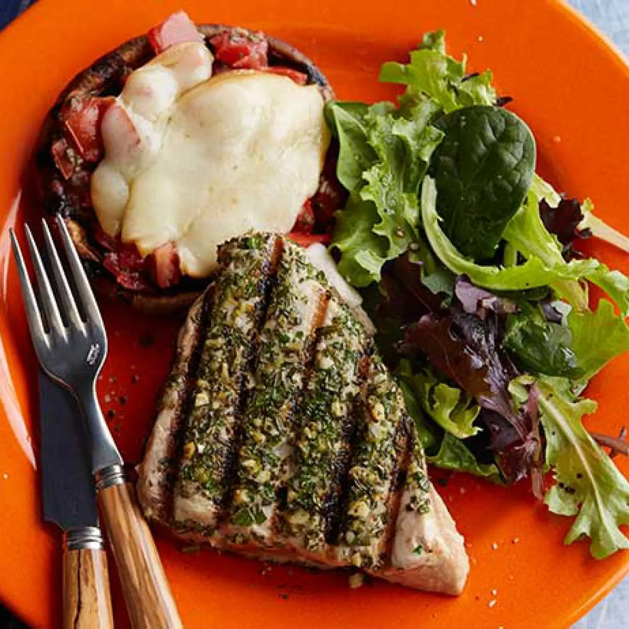 Tuscan Style Grilled Tuna Steaks