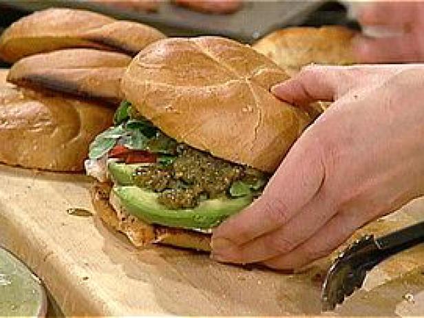 Grilled Honey Lime Chicken Sandwiches Recipe Rachael Ray Food Network