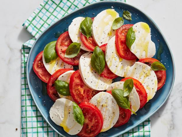 Ree Drummond’s Caprese Salad, as seen on Food Network, The Pioneer Woman, season 3