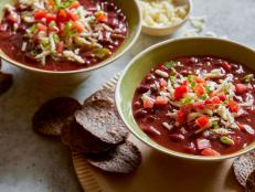 This Tex-Mex pleaser is another vegetarian happy medium to please meat-eaters and meat-free-ers alike.