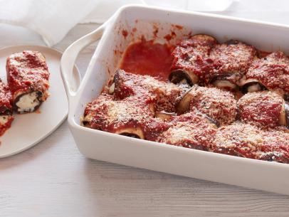 Food Network’s Giada De Laurentiis Eggplant Rollatini.