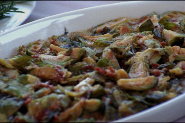 Screaming Heads: Brussels Sprouts Gratin