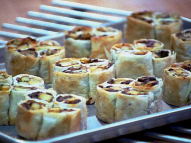 Potato Strudel with Dill Sauce