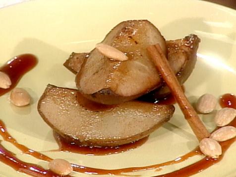 Cinnamon Roasted Pears with Cider Reduction