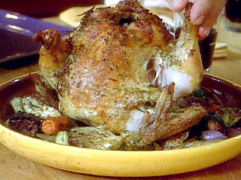 Chicken with Rosemary and Lemon Salt