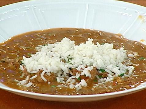 Duck and Wild Mushroom Gumbo