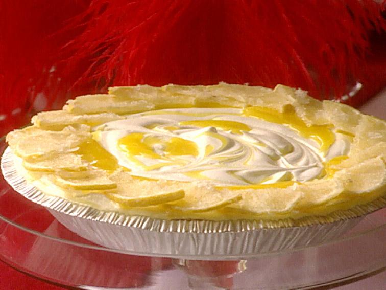 Frosty Lemon Chiffon Pie Recipe Sandra Lee Food Network