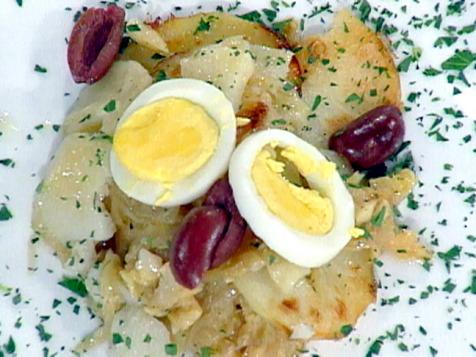 Bacalhau a Gomes de Sa (Salt Cod, Onions and Potatoes)