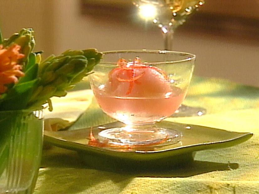 Pink Grapefruit Sorbet Recipe | Food Network