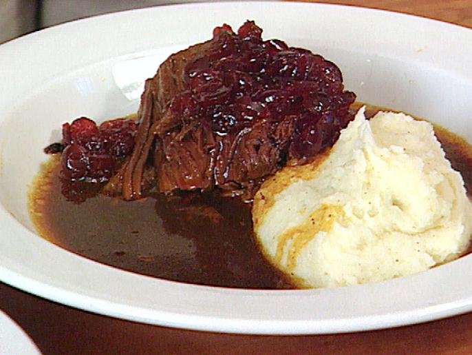 Shaker Cranberry Pot Roast Recipe Food Network