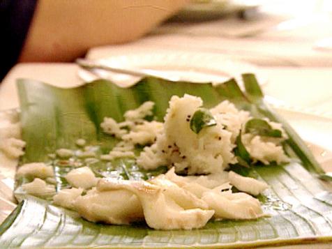 Cod Baked in Banana Leaves