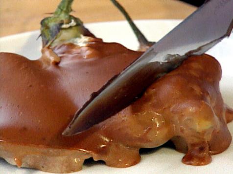 Baked Aubergines in Chocolate