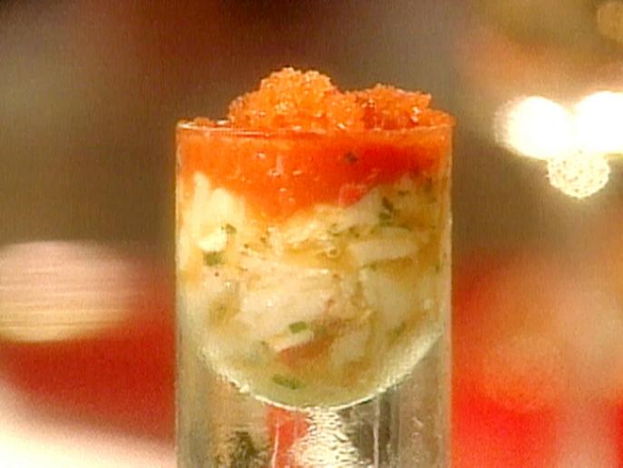Lobster Salad with Bloody Mary Granite Recipe | Food Network