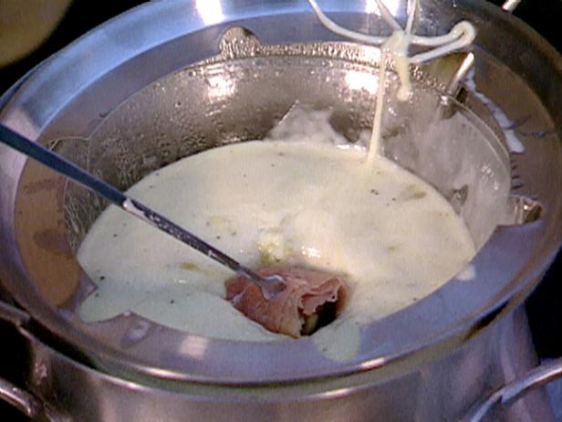 Swiss Cheese Fondue with English Stilton image