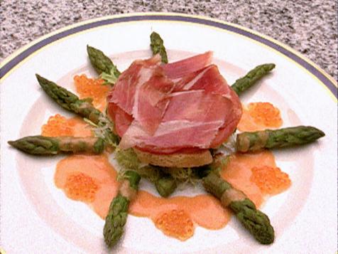 Crown of Green Asparagus