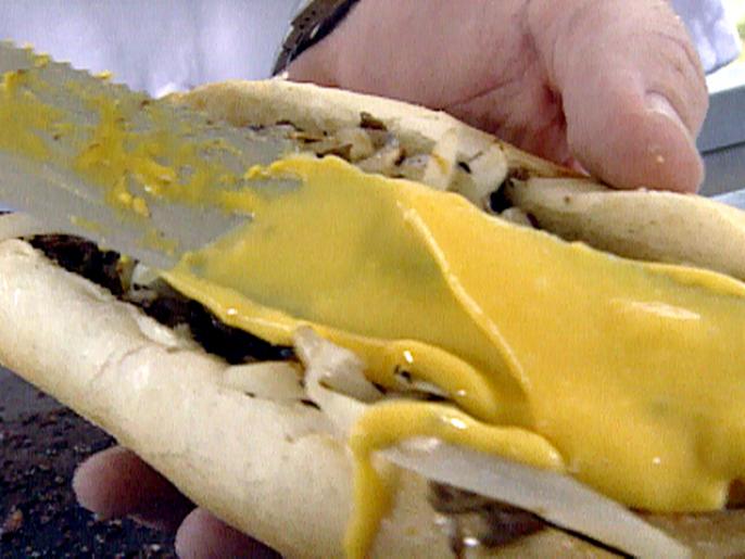 Philly Cheese Steak with Maui Onion and Cheese Whiz Recipe Food Network