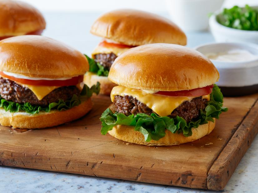How To Make Easy Classic Hamburgers Hamburgers Recipe Food Network Kitchen Food Network