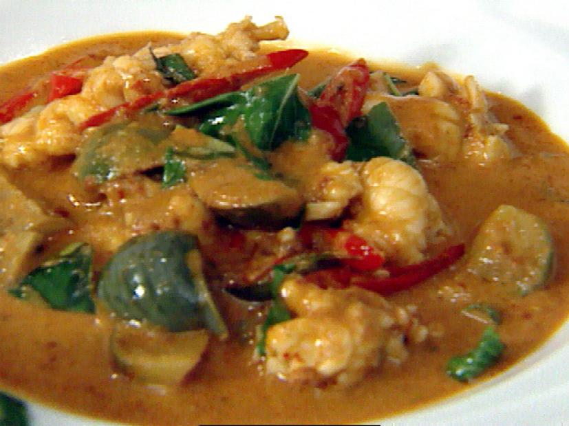 Erawan S Red Curry Lobster Recipe Food Network