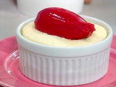 This makes a delicate sponge that separates in the oven so there's a layer of lemon pudding in the bottom of the bowl. We like raspberry sorbet on top for color and brightness, but my restaurant partner Rich Melman likes my Buttermilk Ice Cream on top for a creamier soothing experience.