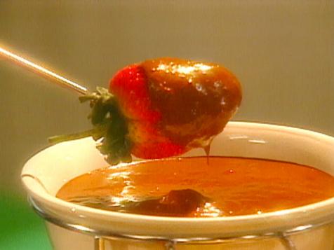 Mexican Hot Chocolate Fondue