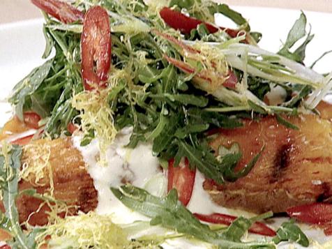 Baked Sweet Potato and Cream Cheese